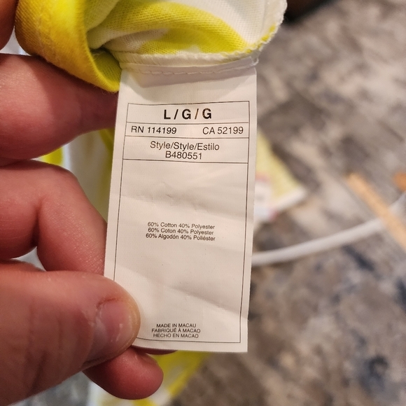 NWT Roxy Girls floral stripe lemon lime dress - Picture 11 of 16